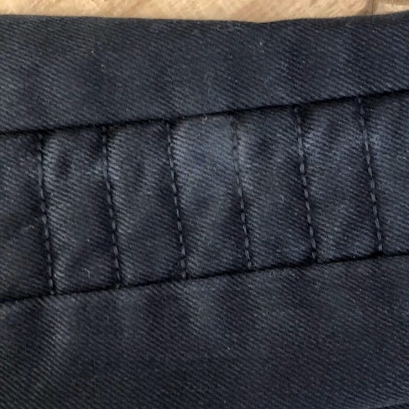 Maje Paris Skinny Quilted Mid-Rise Biker Jeans Black 40 - Picture 8 of 10